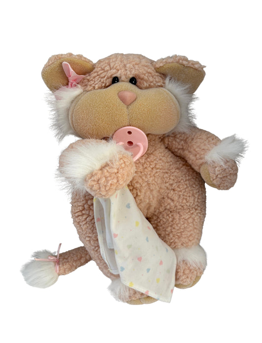 MATCHBOX 1985 LINDA NOVICK NEED-A-LITTLES PLUSH CAT