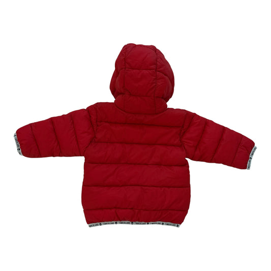 Timberland Puffer Jacket Red Baby 6M New Condition