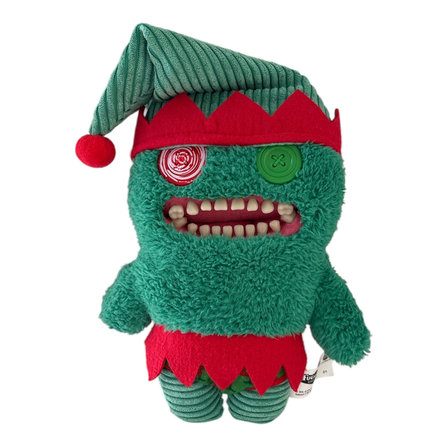 Fugglers Elf Festive Monster Soft Toy Plush Gift Australia 