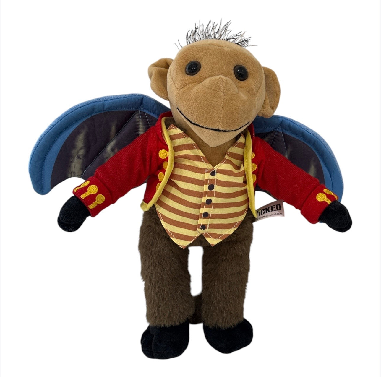 Wicked Musical Chistery Monkey Soft Toy Plush Gift Australia 