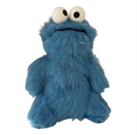 Sesame Street Vintage 70’ Cookie Monster Soft Toy Plush Gift Australia 
