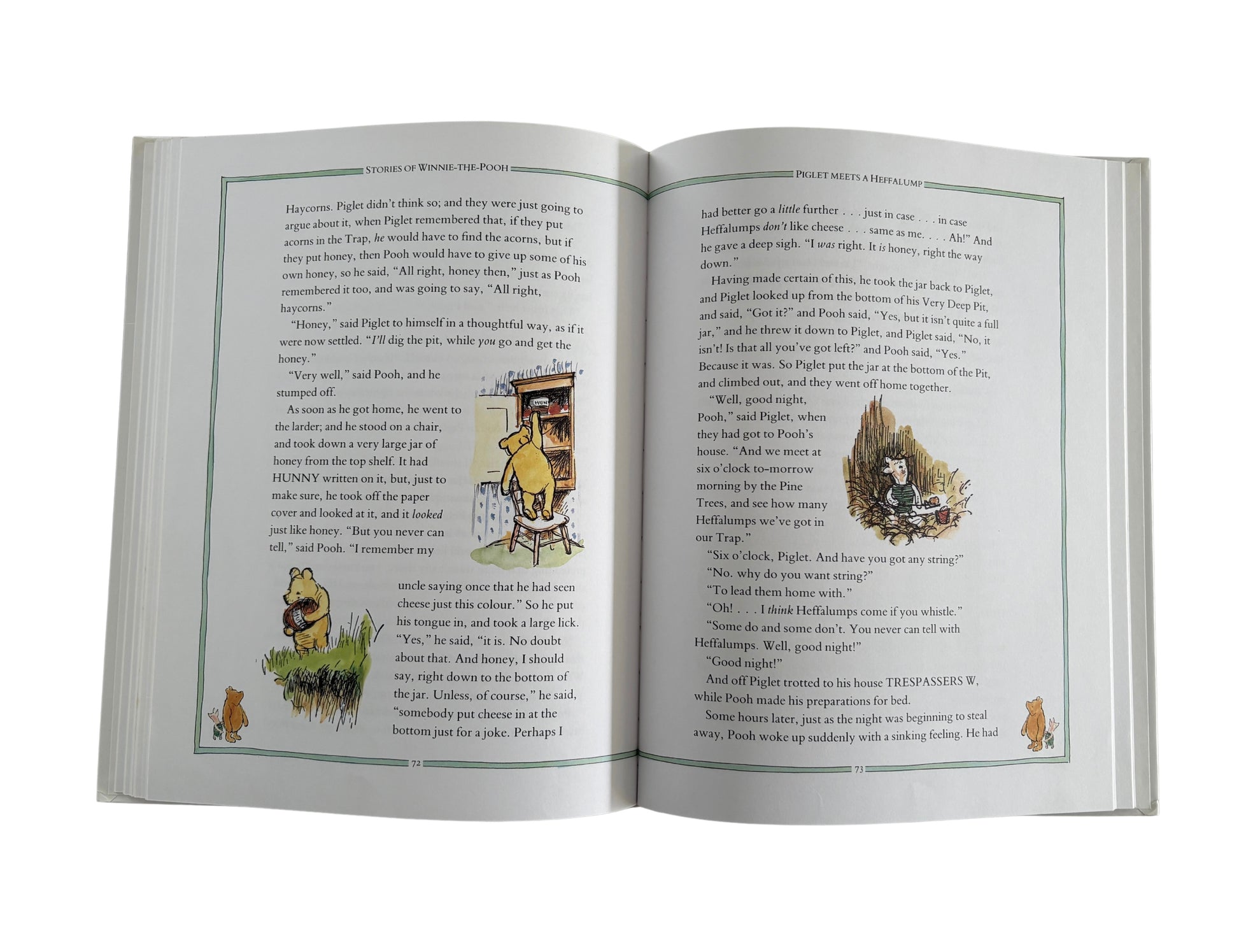 Stories of Winnie The Pooh by A.A. Milne Vintage 1992