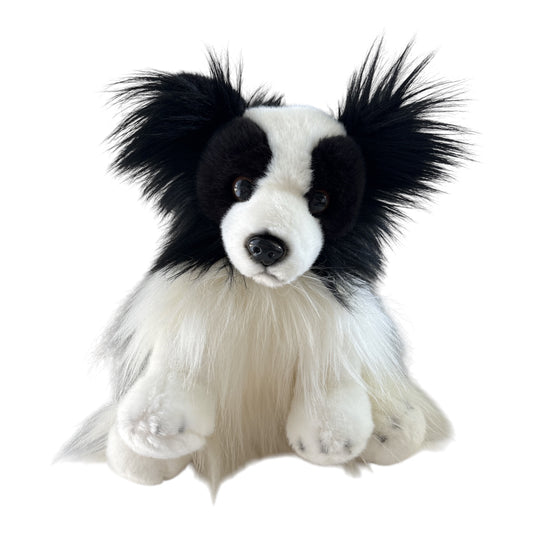 Natural World Papillon Puppy Dog Soft Toy Plush Gift Australia 