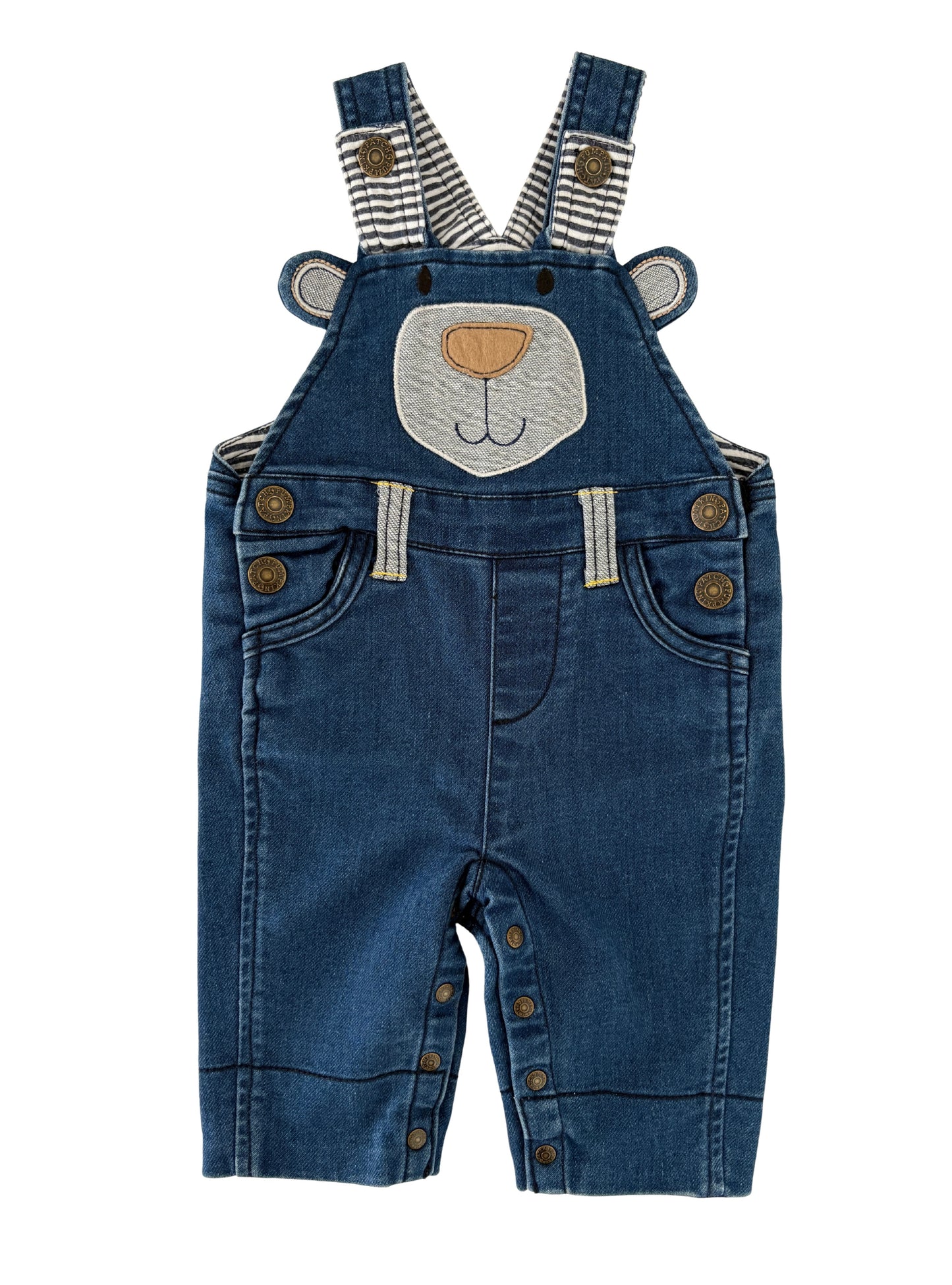 Pumpkin Patch Denim Overalls 0-3 Months Australia 