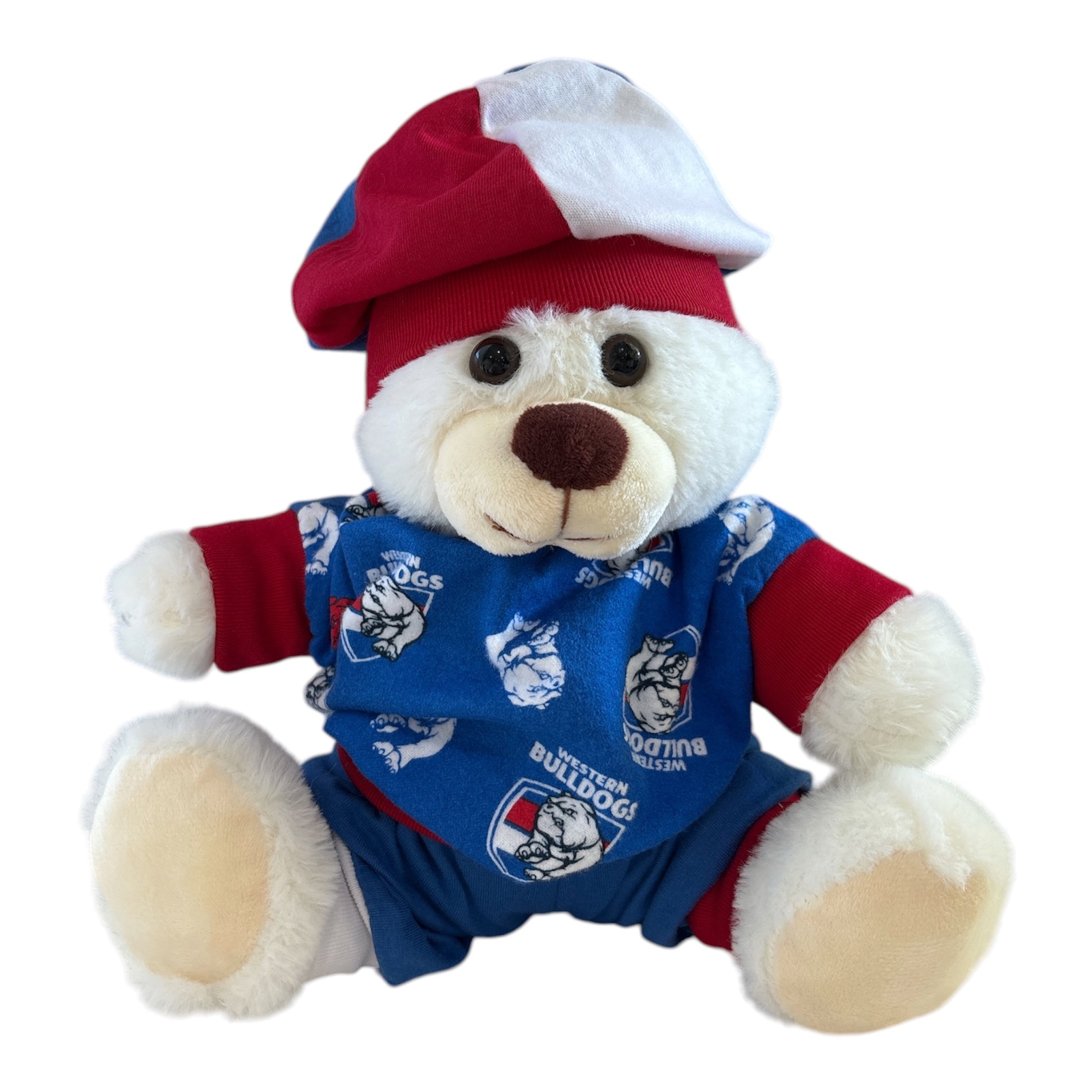 AFL Western Bulldogs Teddy Bear Soft Toy Plush Gift Australia 