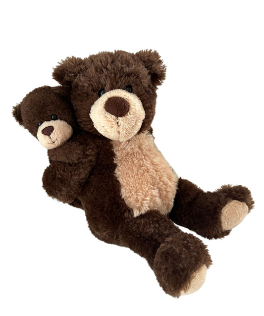  Mama Bear and Baby Soft Toy Plush Gift Australia Preloved