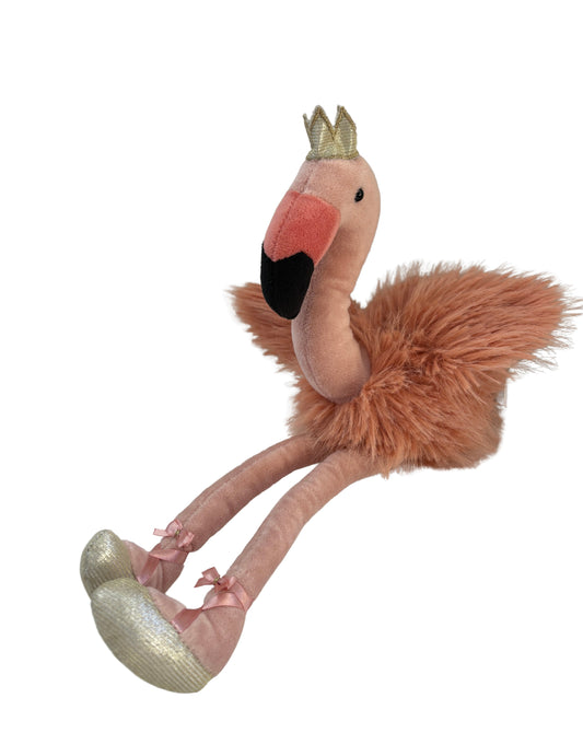 Little Finch Flamingo Ballerina Soft Toy Plush Gift Australia 