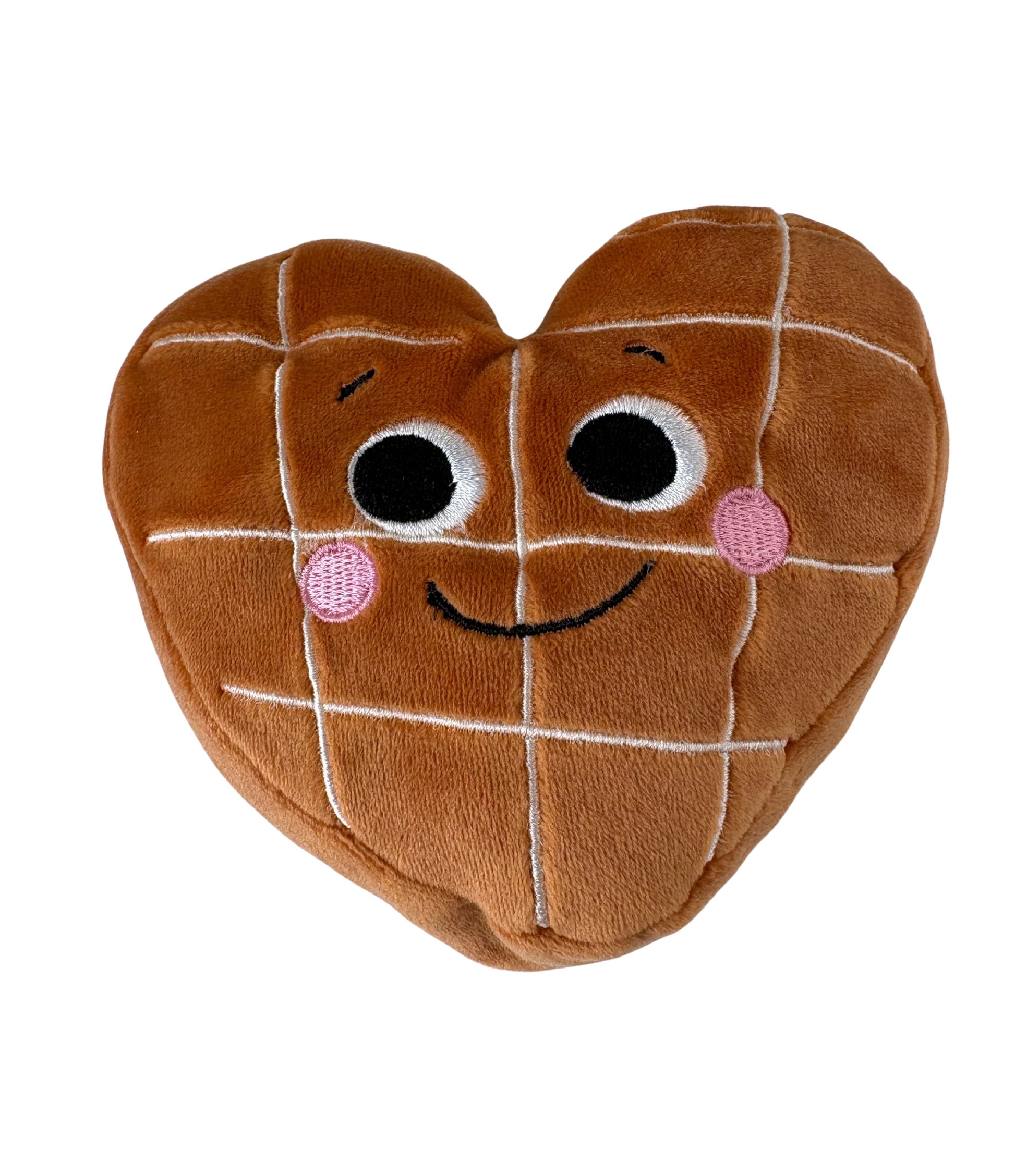 Waffle Heart Soft Toy Pantry Food Toy Gift Stacey 