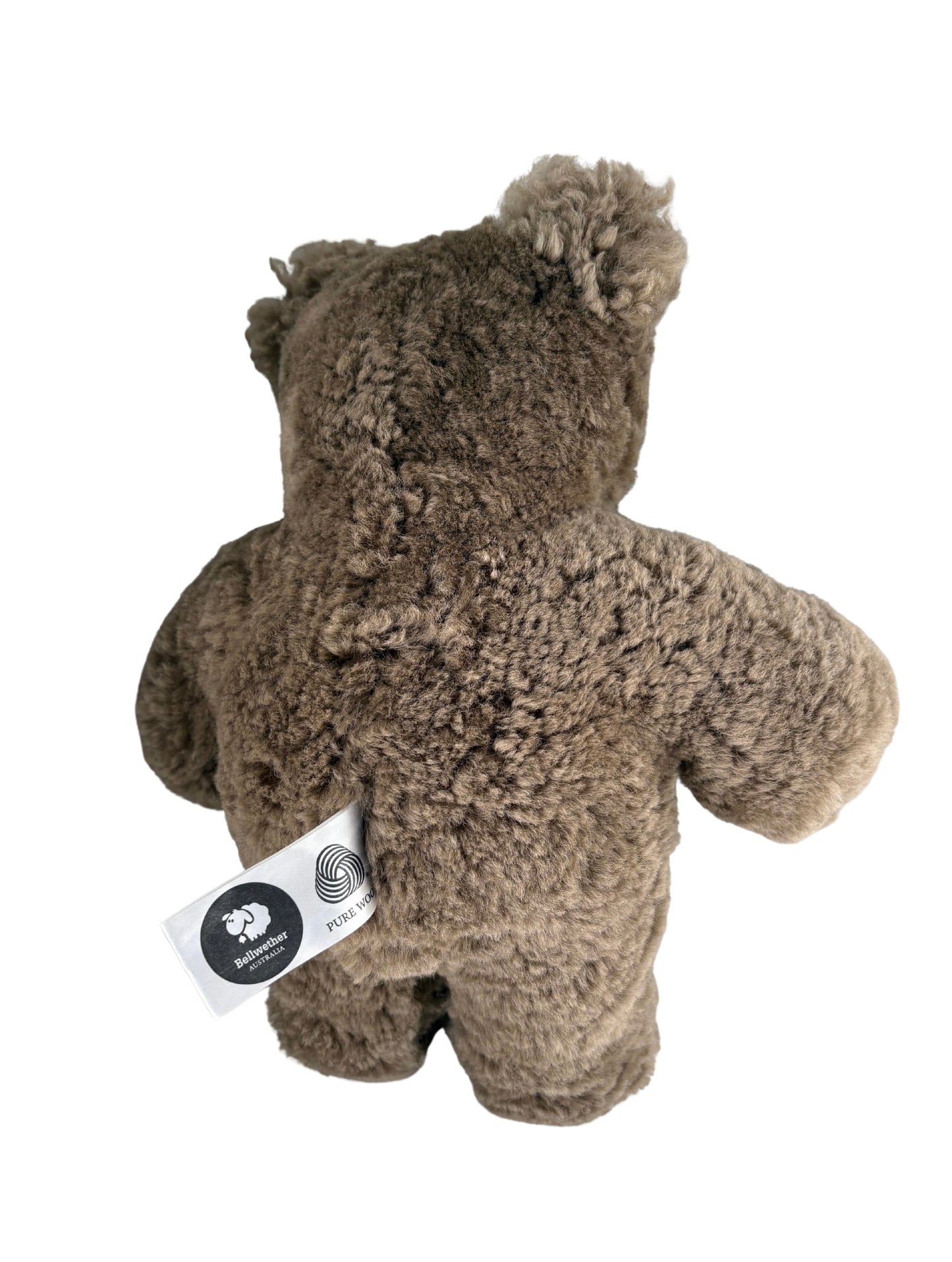 Bellwether Bear Soft Toy Pure Sheep Wool Gift Australia 