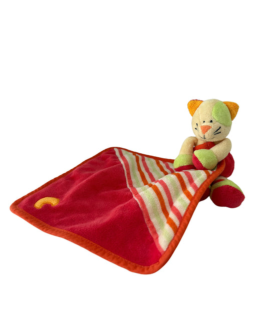 Baby Luna Cat Soft Toy Comforter Gift Australia Preloved 