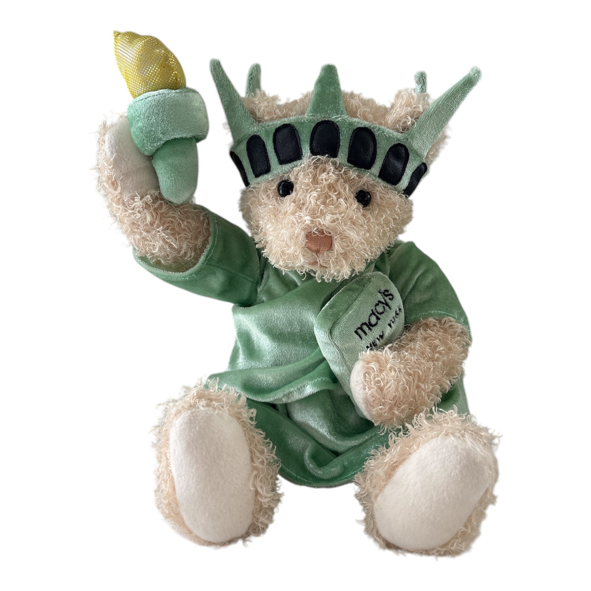 Gund Macy's New York Statue of Liberty Teddy Bear Soft Toy Plush Australia 