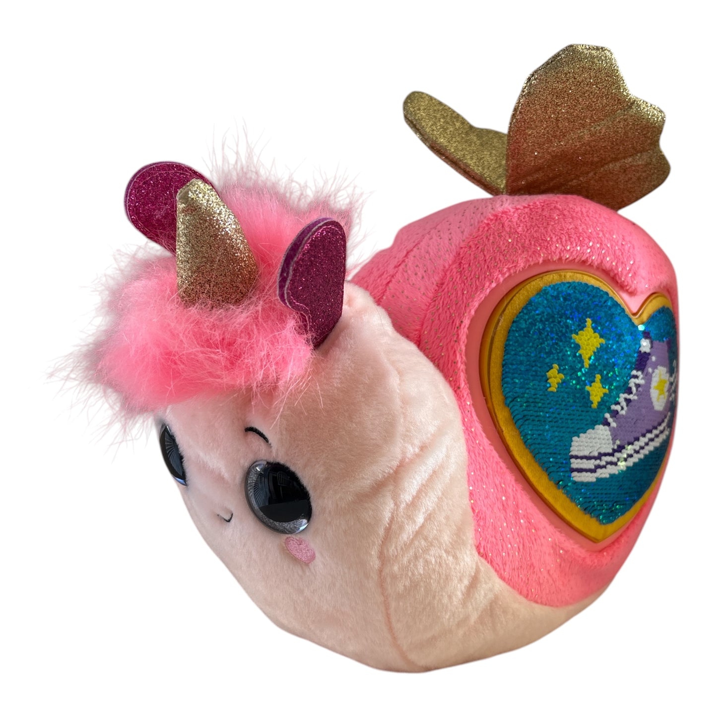 Zuru Rainbocorns Epic Golden Snail Soft Toy Plush Gift Australia Snailcorn
