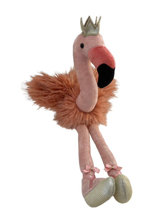 Little Finch Flamingo Ballerina Soft Toy Plush Gift Australia 