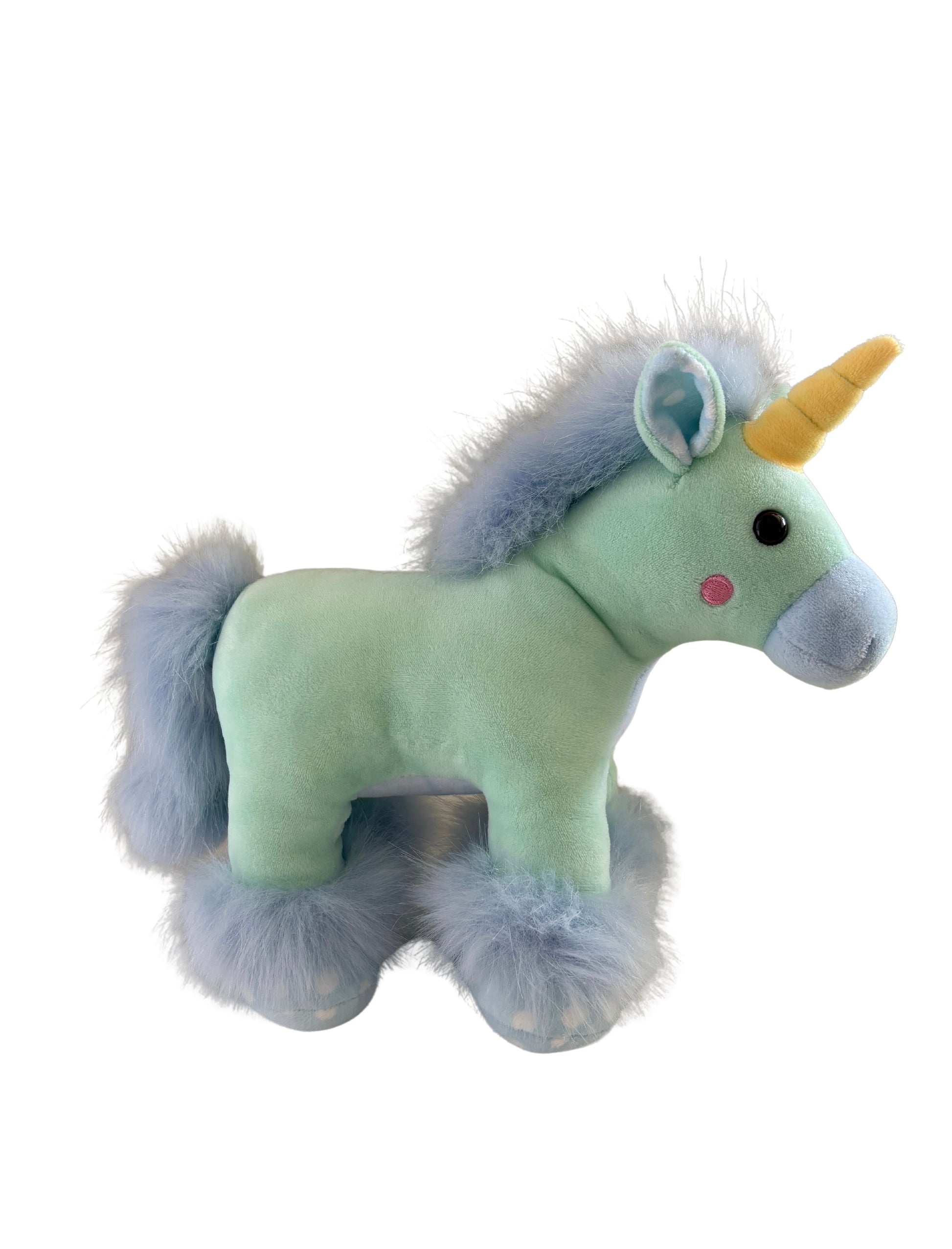 Unicorn B&L Soft Toy Plush Gift Australia Polka