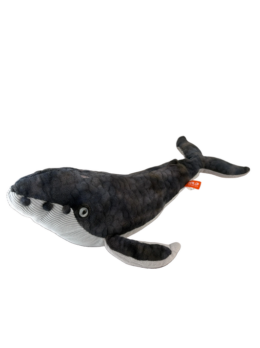 Wild Republic Whale Humpback Soft Toy Plush Animal Gift Atlas