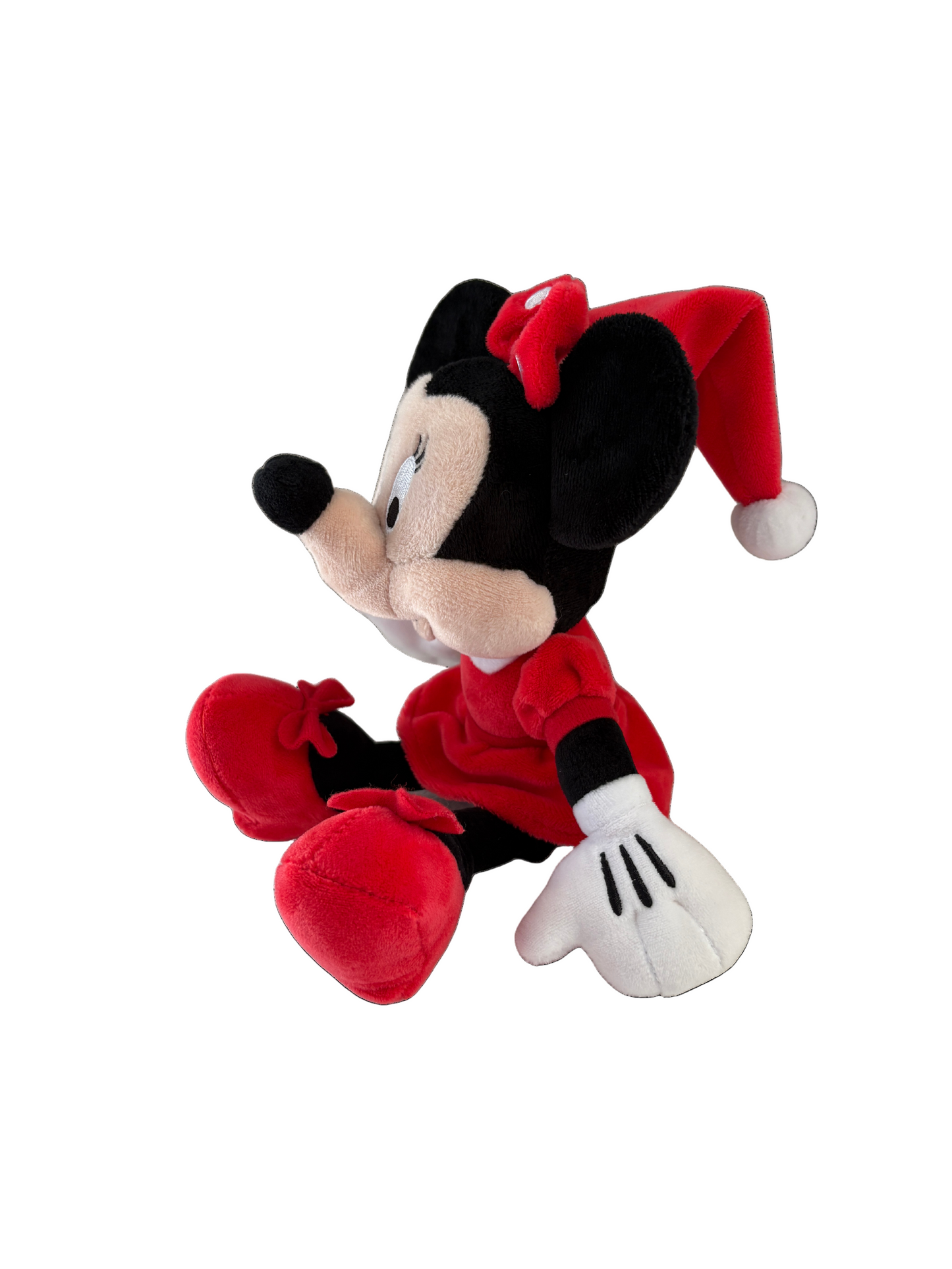 Resoftables Disney Minnie Mouse Santa Claus Soft Toy Plush Gift Christmas Minnie Claus