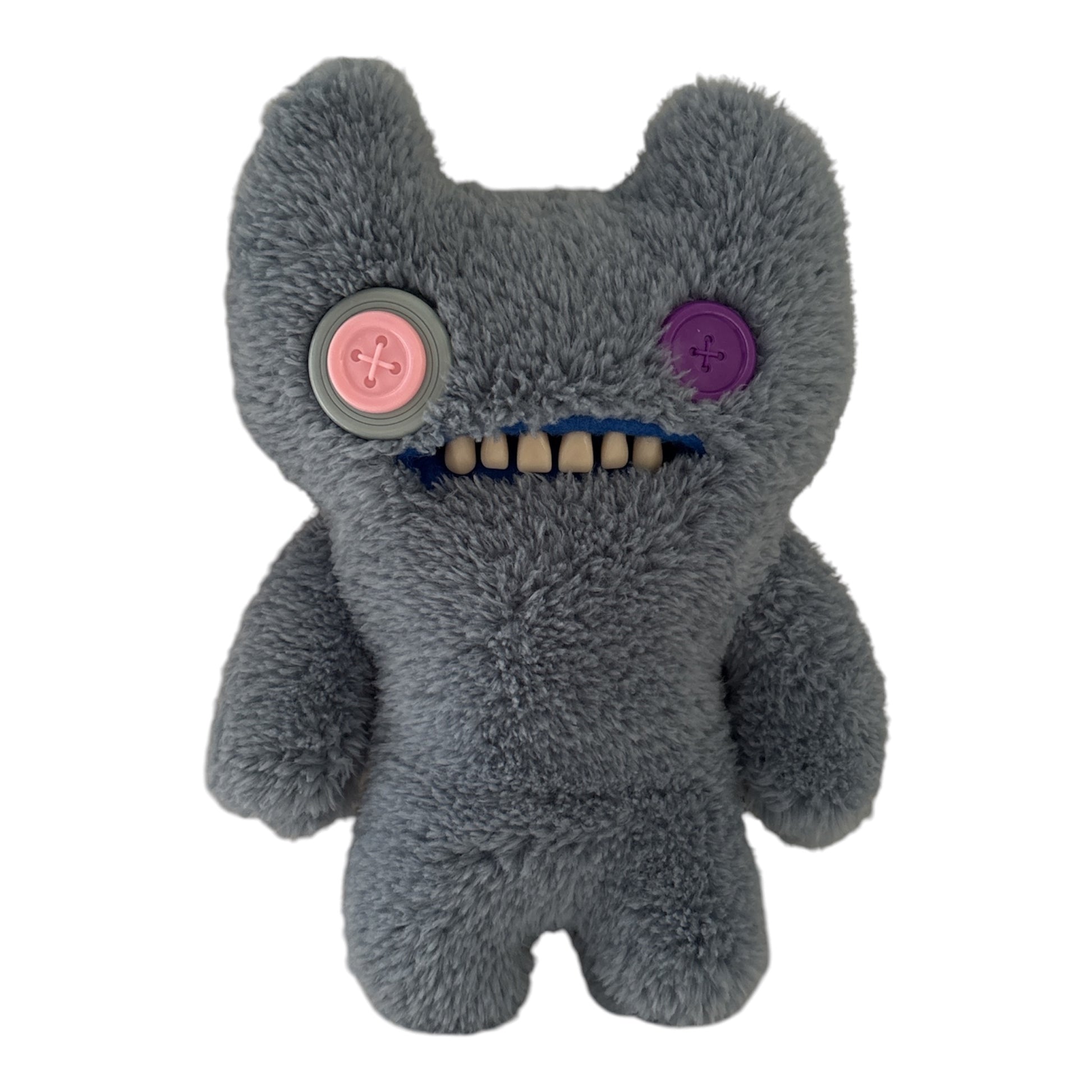 Fugglers Monster Grey Soft Toy Plush Gift Australia MrGrin Fuggler