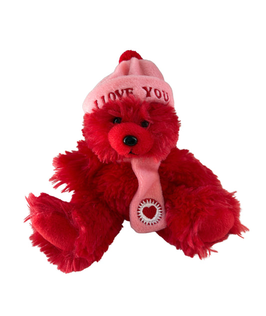 Valentines Day Gifted Bears Teddy Bear Soft Toy Plush Red I Love You Hattie