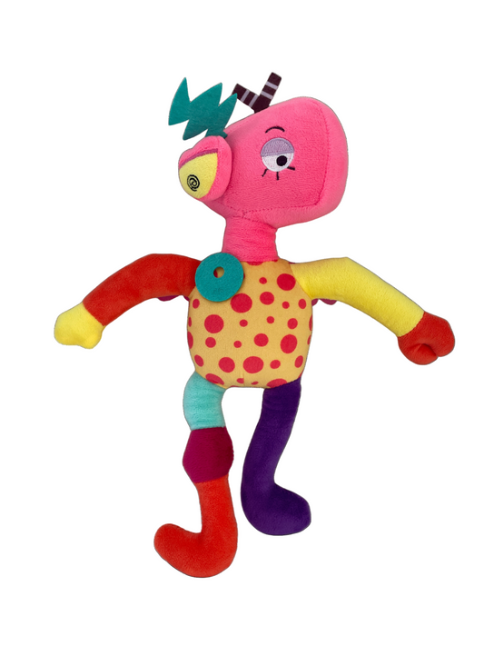 Zooble Robot Toy Plush Media 