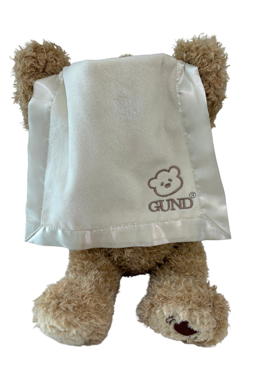 Baby GUND Gund Peek-A-Boo Teddy Bear Animated Stuffed Animal