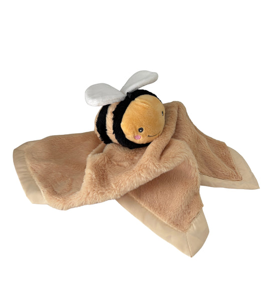 Bee Baby Comforter Soft Toy Blanket Plush Gift Australia 