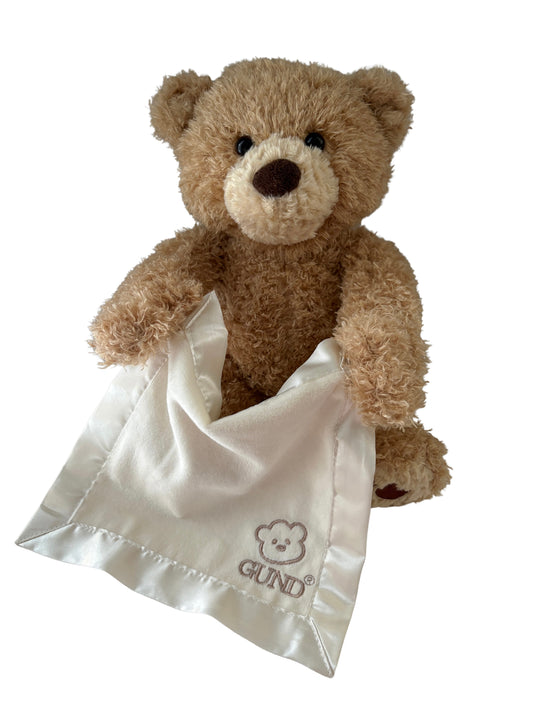 Baby GUND Gund Peek-A-Boo Teddy Bear Animated Stuffed Animal