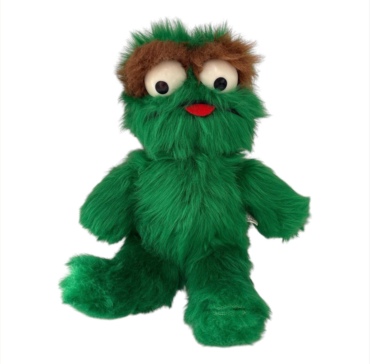 Sesame Street Vintage 70’ Oscar The Grouch Soft Toy Plush Gift Australia 