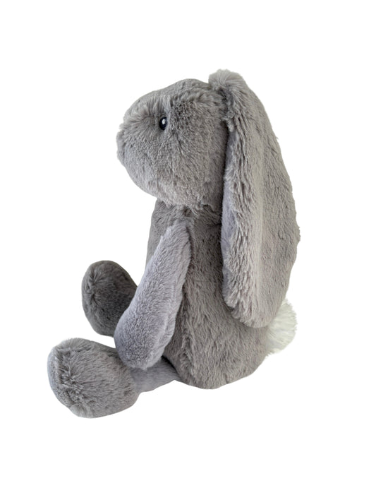 Korimco Bunny Rabbit Grey Soft Toy Plush Gift Australia Pebble