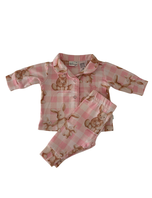 Peter Alexander Bunny PJ Set – Size 0–3 Months (000) Australia Preloved 