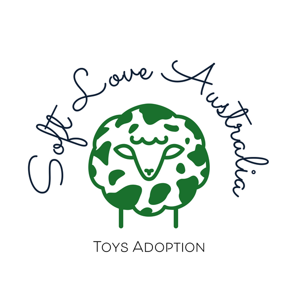 Logo of Soft Love Australia with a green and white design on a white background